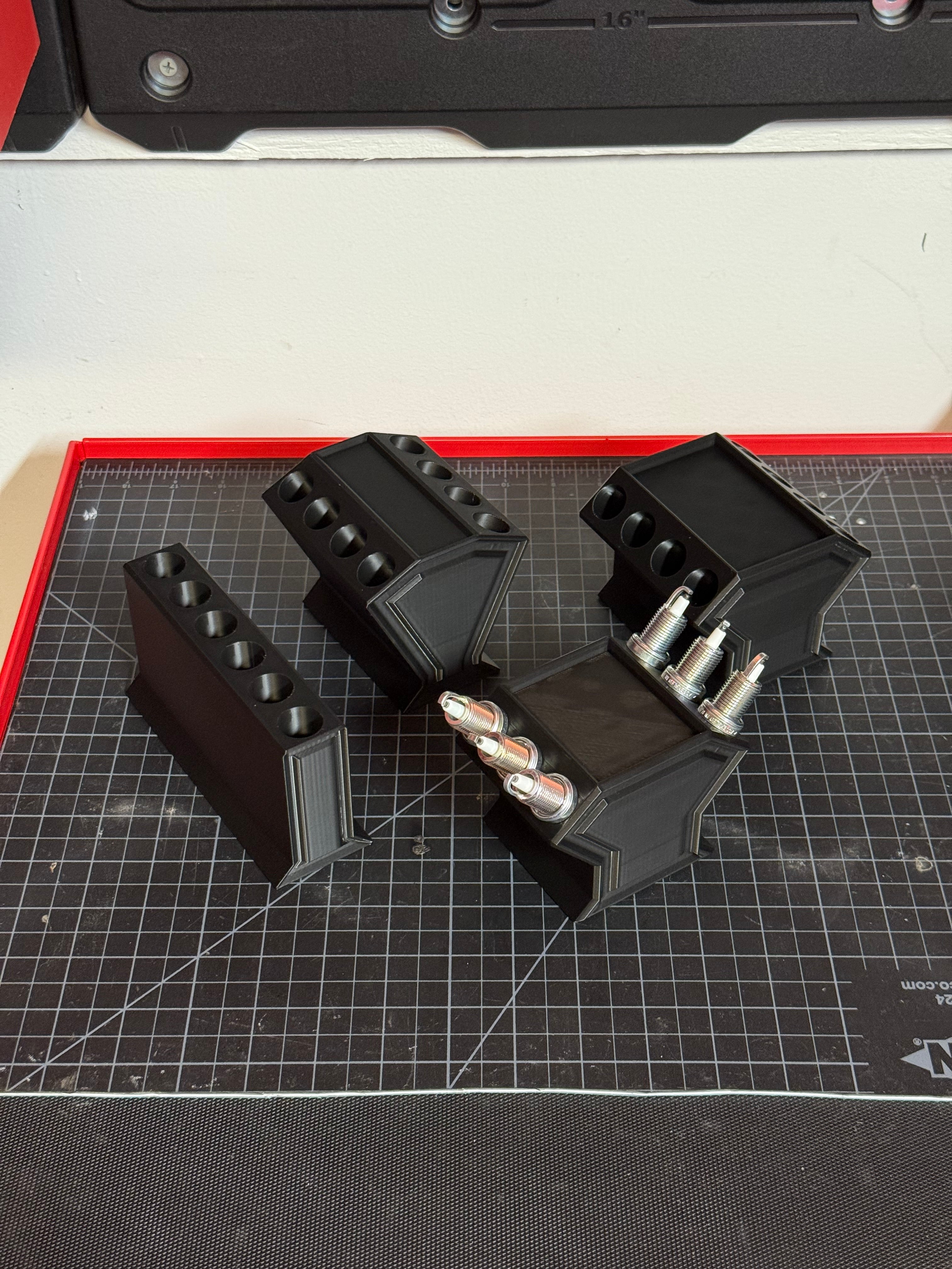 Spark Plug Engine-Style Holders