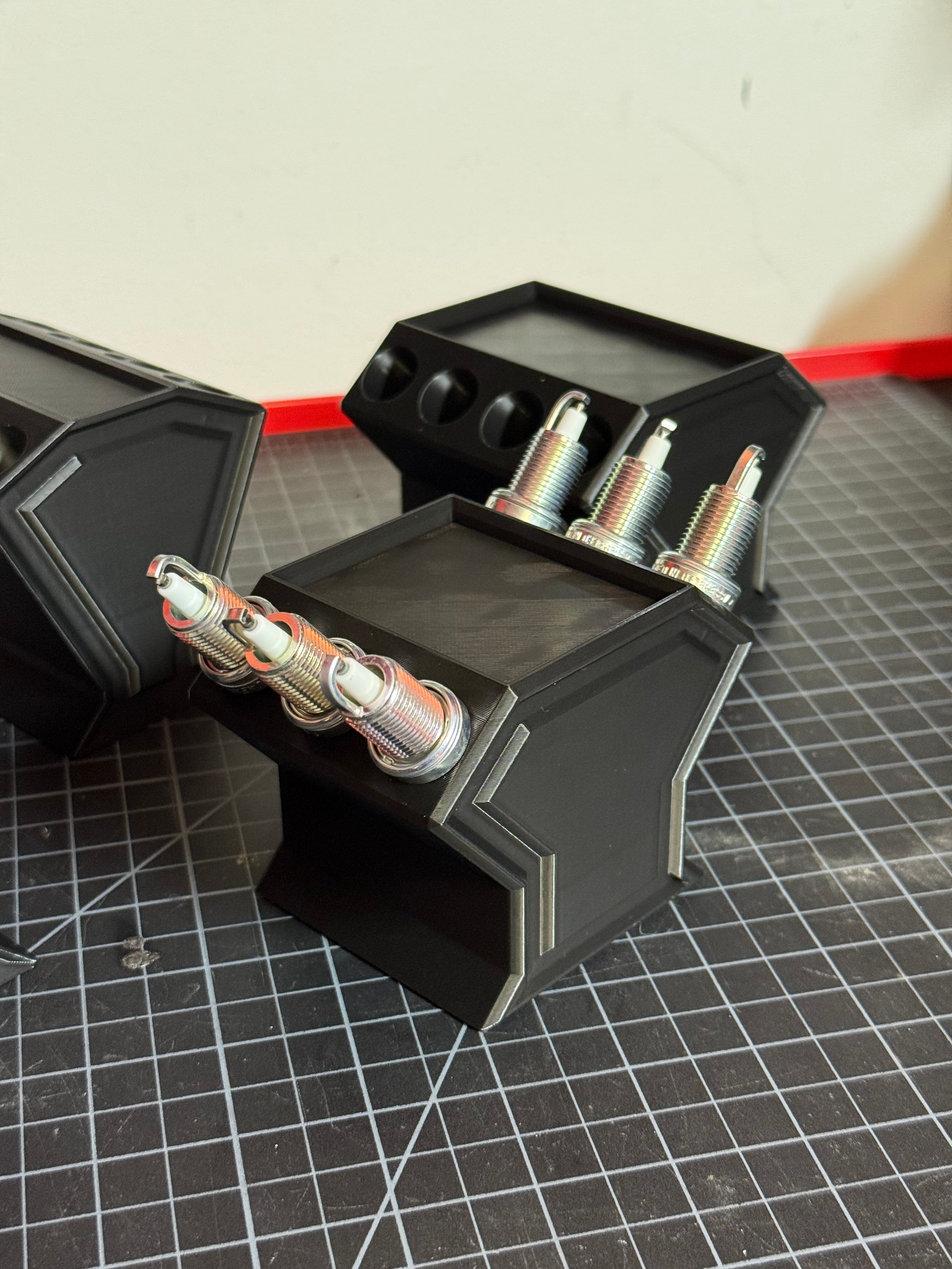 Spark Plug Engine-Style Holders