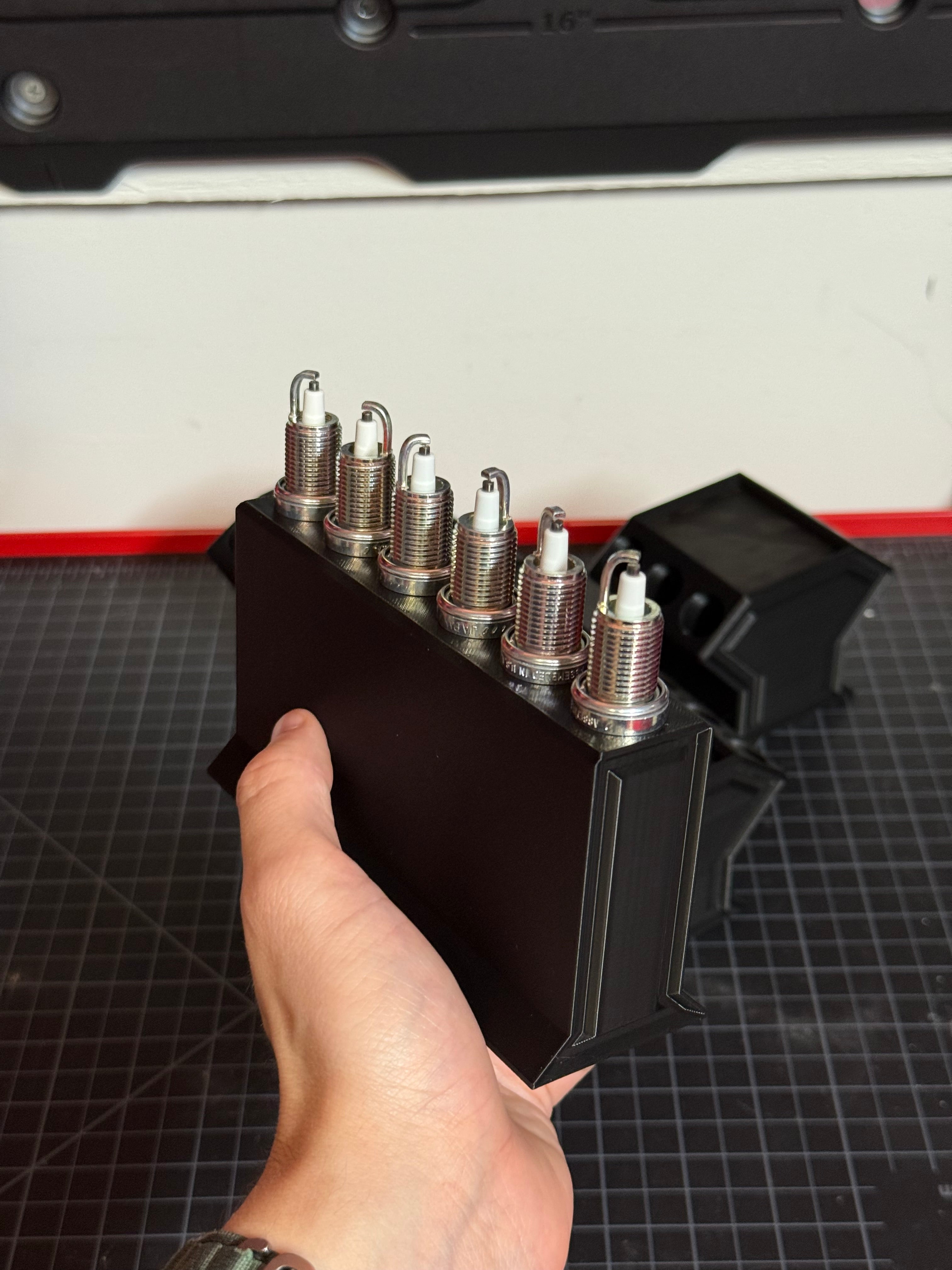 Spark Plug Engine-Style Holders