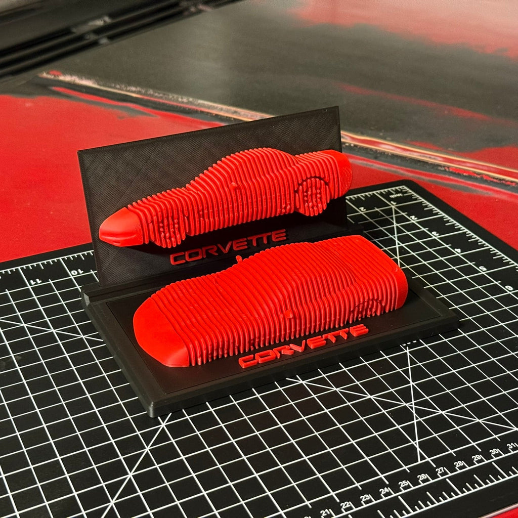 C5 Corvette Layered Art Model