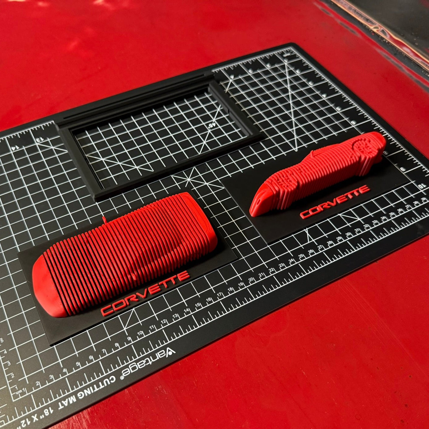 C5 Corvette Layered Art Model